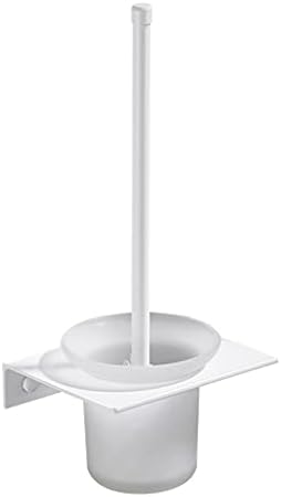 Modern Toilet Brush with Wall Mount Holder Set