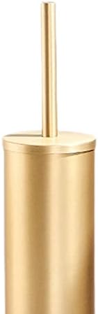 FytStycale Toilet Brush Set with Holder Gold