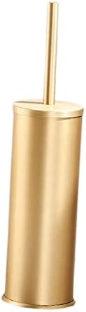 FytStycale Toilet Brush Set with Holder Gold