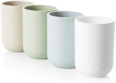 RORPOIR Japanese Style Reusable Bathroom Tumbler