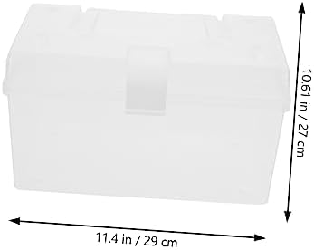 HOMOCONO Portable Medicine Cabinet Organizer with Buckle Design