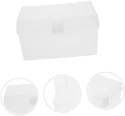 SECFOU Portable Medicine Cabinet with Buckle Closure