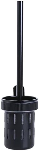 Toilet Brush and Holder Set - Black 360 Cleaning