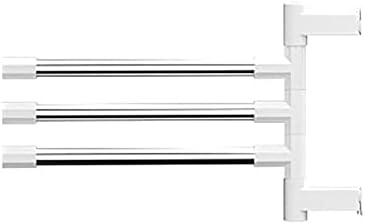 Bluelans 12 Stainless Steel Towel Bar with Rotatable Design