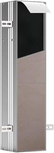 ASIS Plus Flush-Mounted Cabinet for Toilet Brush and Paper