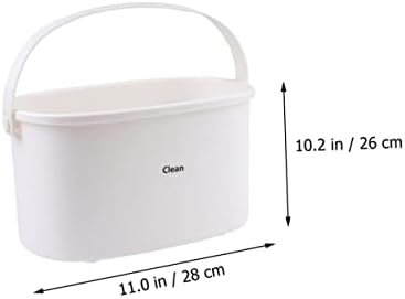 Happyyami Plastic Shower Storage Basket with Drainage