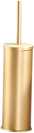 FytStycale Toilet Brush Set with Holder Gold