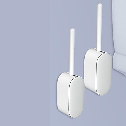 TOMYEUS Toilet Brush with Wall-Mounted Base 1
