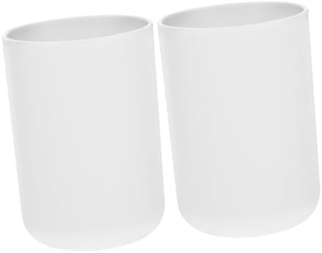 Anneome 2pcs Japanese Style Bathroom Toothbrush Cups 1