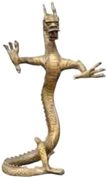 Ecqizer Feng Shui Standing Dragon Figurine