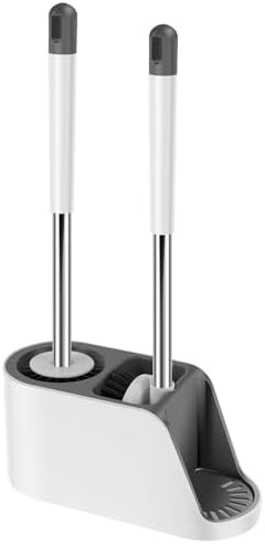 ZFLYCANP Deep Cleaning Toilet Brush Set with Holder