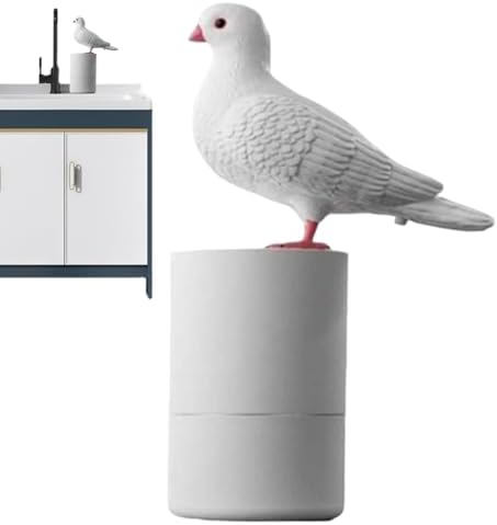 Foaming Soap Dispenser with Bird of Peace Design 1