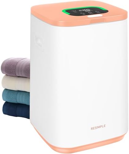 RESIMPLE Towel Warmer with LED Display and 3 Heating Modes 1
