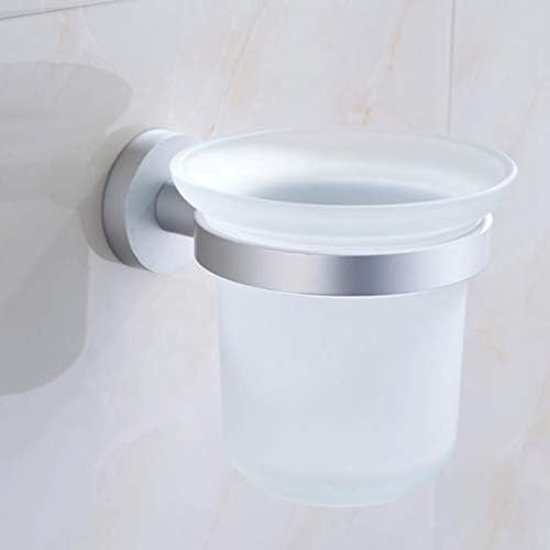 LUDSUY Space Aluminum Toilet Brush Holder 1