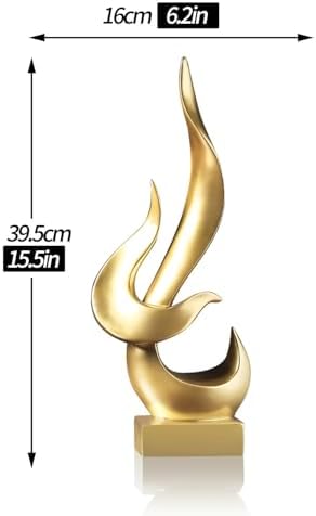 Magicsculp Gold Fire Sculpture with Gift Box 1