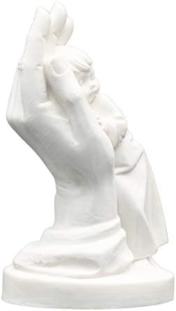 Helcee Handmade Alabaster Baby Boy Statue 47 inches
