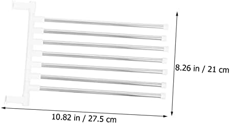 NUOBESTY 1Set Rotatory Towel Rack Stainless Steel