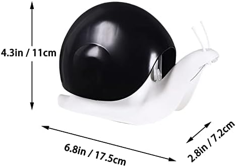 Cute Snail Hand Soap Dispenser 120ml Black