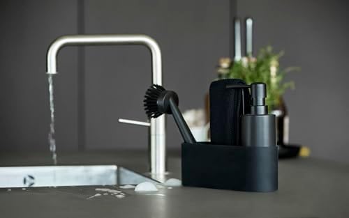 ZONE DENMARK 4 Piece Dishwash Set - Modern Black Design