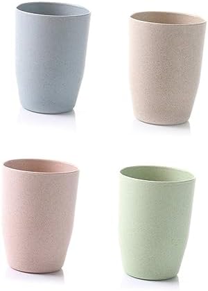 ABOOFAN Wheat Stem Rinsing Mug for Bathroom and Multi-Use Tumbler