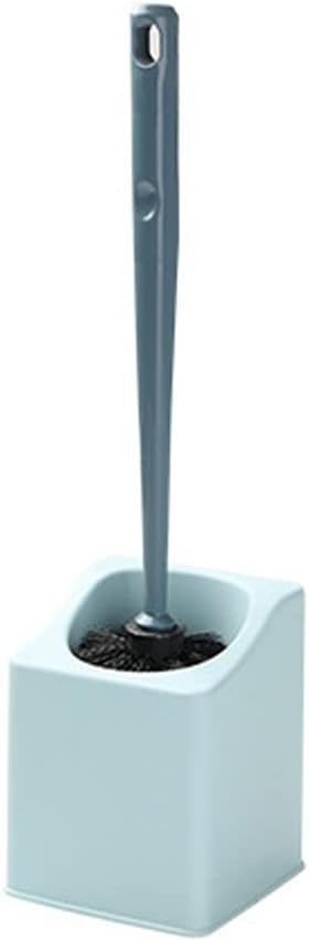 Eco-Friendly Toilet Brush with Long Handle and Hanging Design
