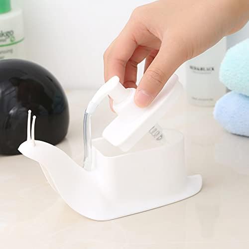 Cute Snail Hand Soap Dispenser 120ml Black
