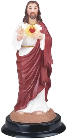 ICE ARMOR 5 Inch Sacred Heart of Jesus Statue