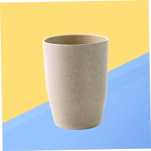 Gatuida Bathroom Rinsing Mug Wheat Stem Tumbler Cup