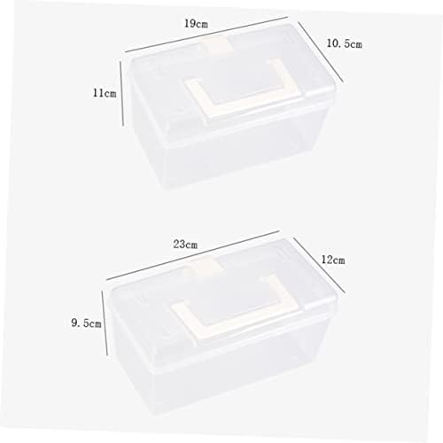 BEBEMOKO Portable First Aid Medicine Cabinet