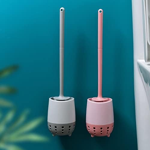 Eco-Friendly Toilet Brush Set with Long Handle