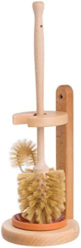 Redecker Natural Pig Bristle Toilet Brush with Beechwood Handle 1