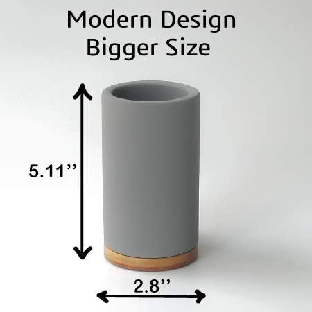 Matani Bamboo Toothbrush Holder - 360 Drain Dry ECO Friendly
