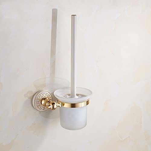 XIAOSAKU Toilet Brush Holder with Long-Handled Brush