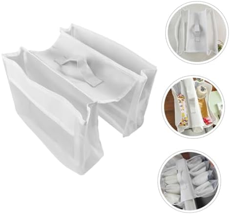 VOSAREA Saddle Shape Bath Storage Organizer Mesh Bag