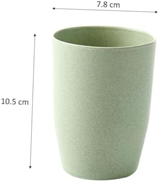 Luxshiny Wheat Stem Bathroom Rinsing Mug