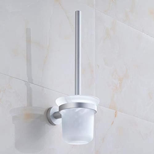 LUDSUY Space Aluminum Toilet Brush Holder 1
