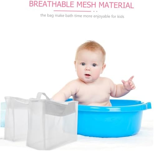 PERSELOSO Portable Mesh Bath Toy Organizer