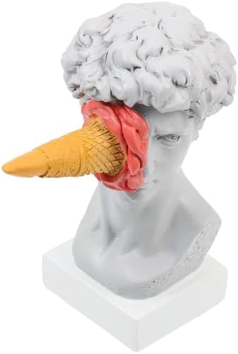 63 Inch Ice Cream David Head Resin Statue