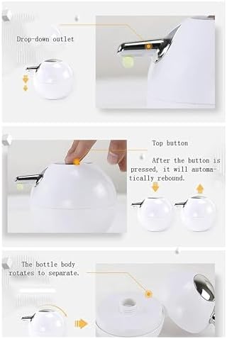 NTIYOU Countertop Soap Dispenser ABS Material Kitchen Bathroom Use