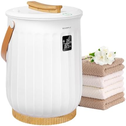 RESIMPLE Hot Towel Warmer with 5 Fragrance Discs