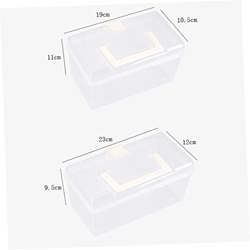 HAKIDZEL Portable Medicine Cabinet with Buckle Design