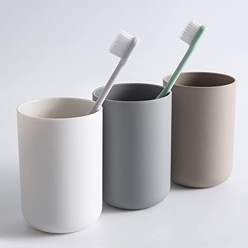 Reusable Plastic Water Tumbler for Bathroom and Travel Use