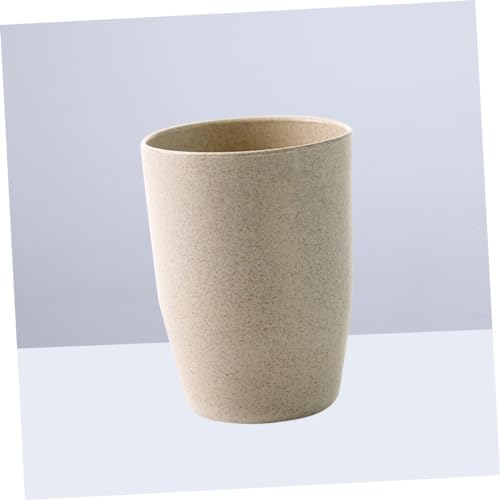 Luxshiny Wheat Stem Bathroom Tooth Cup Tumbler
