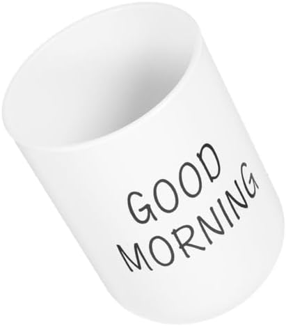 Tineasur Bathroom Tumbler Cup Reusable Unbreakable Plastic