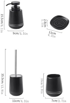 OXOAMP 4-Piece Pump Soap Dispenser Set 1