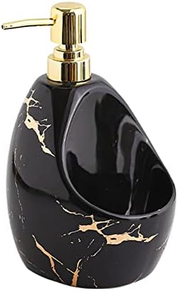 Duiaynke Countertop Soap Dispenser with Sponge Holder - Black