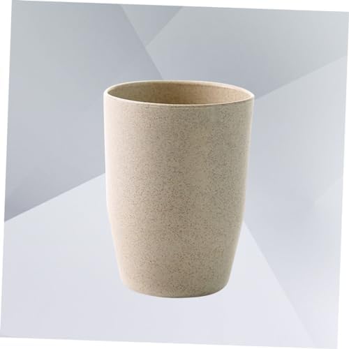 BUGUUYO Wheat Stem Rinsing Mug for Bathroom Use