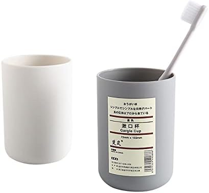 Reusable Plastic Water Tumbler for Bathroom and Travel Use