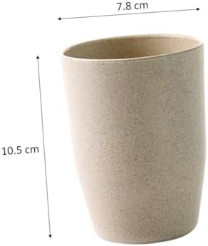 HOLIDYOYO Bathroom Tumbler Cup with Wheat Stem Design