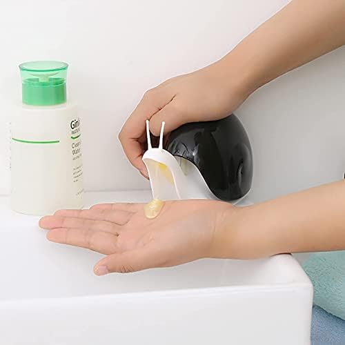Cute Snail Hand Soap Dispenser 120ml Black